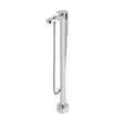 VADO Freestanding Bath Tap Vado Life Floor Standing Bath and Shower Mixer with Shower Kit - Chrome - LIF-233-CP