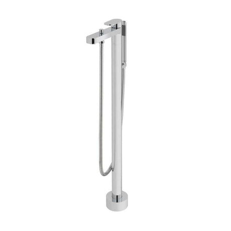 VADO Freestanding Bath Tap Vado Life Floor Standing Bath and Shower Mixer with Shower Kit - Chrome - LIF-233-CP