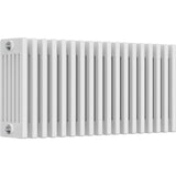 Aquarius Bathrooms Column Radiator 400mm x 830mm Aquarius Foundry Horizontal 6 Column Radiator in White