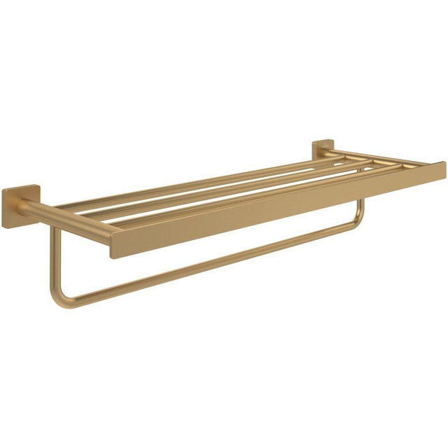 Villeroy & Boch Towel Rails and Rings Brushed Gold Villeroy & Boch Elements Striking Towel Rack