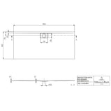 Villeroy & Boch Rectangle Shower Tray Villeroy & Boch Architectura Metalrim Rectangular Shower Tray in Alpin White