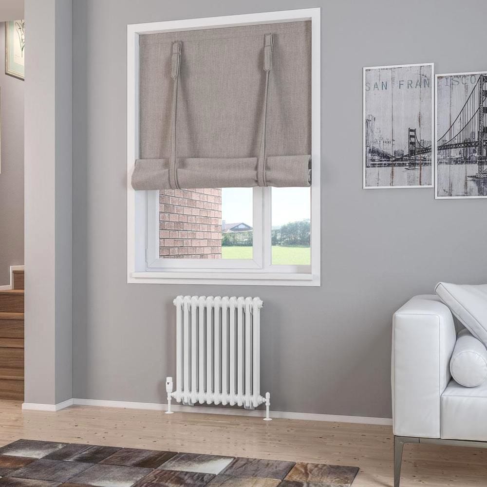 Eastbrook Rivassa Traditional 2 Column Radiator in Gloss White