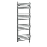 Vogue Designer Towel Radiator Vogue Melody Curved Designer Towel Radiator - 1186 x 500mm - Dual Fuel in Chrome