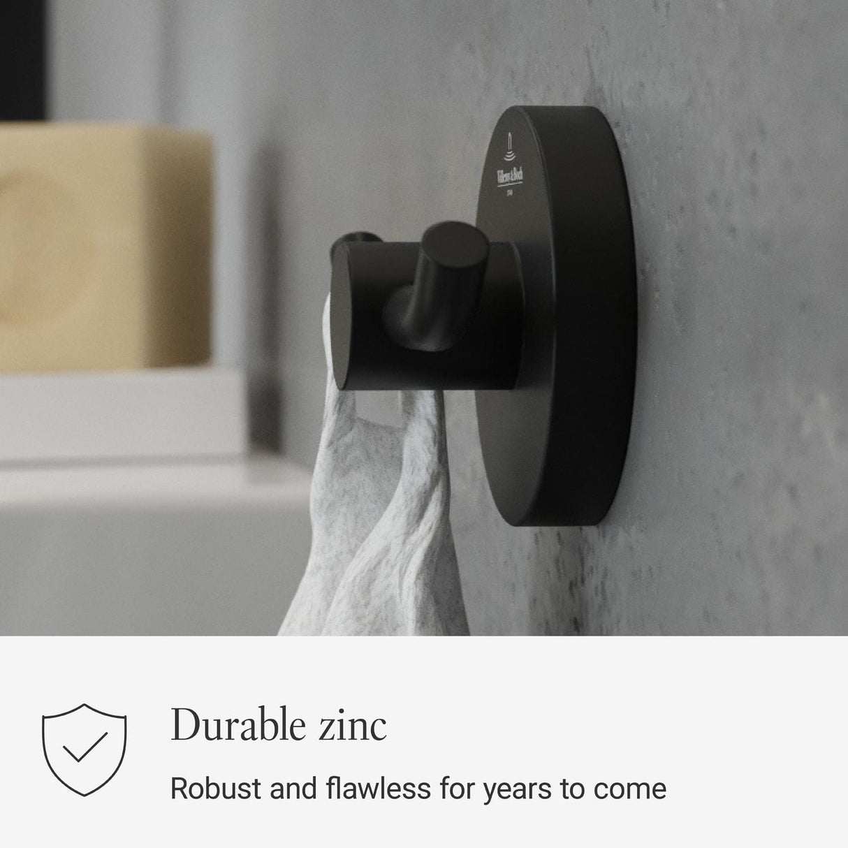 Villeroy & Boch Robe Hook Villeroy & Boch Elements - Tender Double Robe Hook