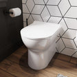 Saneux Back To Wall Toilet Saneux Air Back to Wall Rimless Toilet with Soft Close Seat