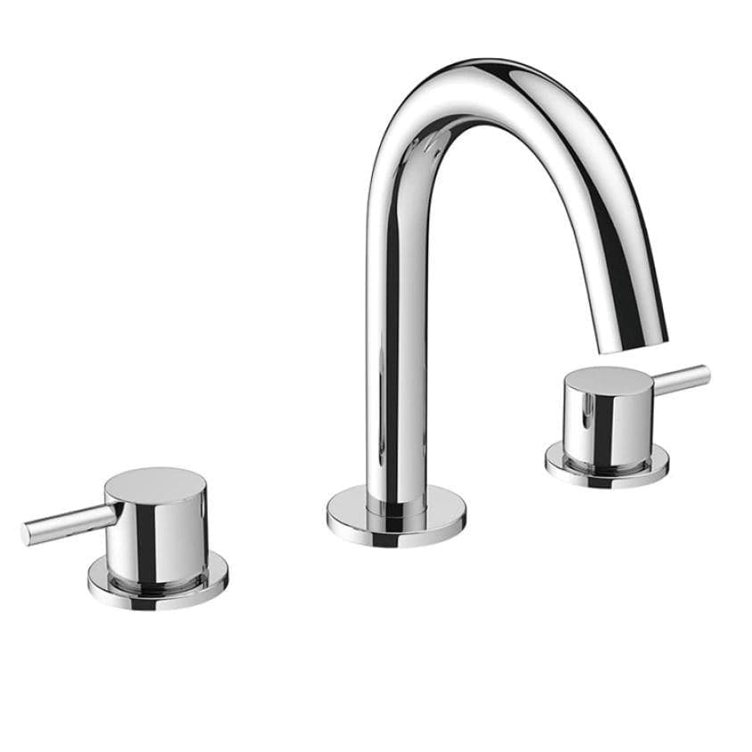 Crosswater 3 Tap Hole Basin Set Chrome Crosswater MPRO 3 Hole Basin Mixer Tap