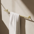 Crosswater Towel Rails and Rings Stainless Brushed Brass Effect Crosswater 3ONE6 Towel Rail