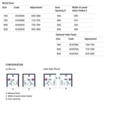 Merlyn Bi-Fold Shower Door Merlyn Ionic Source Bifold Shower Door