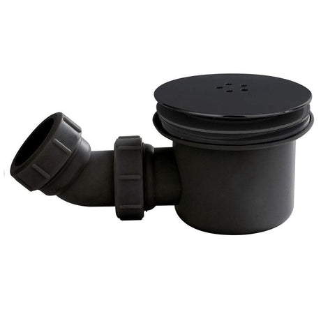 Aquarius Shower Tray Waste Black / Black Aquarius Urbano 90mm Shower Waste with Cover for 45mm Trays Online