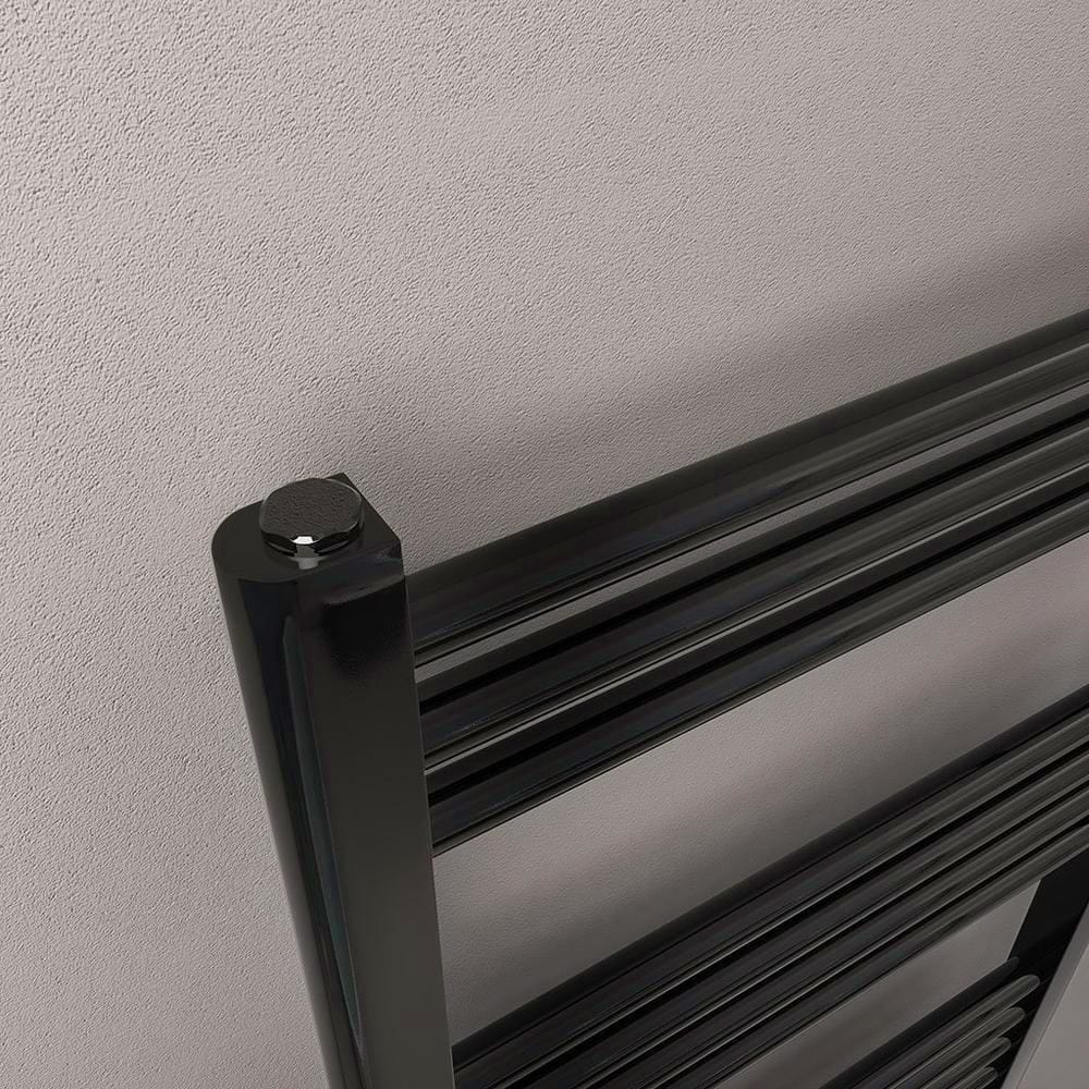 Eastbrook Wendover Straight Heated Towel Rail in Black Gold