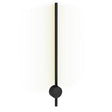 UK Bathroom Store Bathroom Lighting Matt Black Crosswater Tranquil Pillar Light