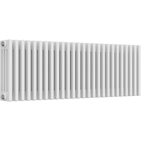 Aquarius Bathrooms Column Radiator 400mm x 1190mm Aquarius Foundry Horizontal 4 Column Radiator in White