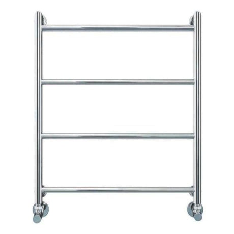 Vogue Ladder Rail 800 x 650 / Dual Fuel Vogue Vivid Straight Heated Towel Rail in Chrome