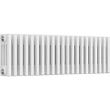 Aquarius Bathrooms Column Radiator Aquarius Foundry Horizontal 4 Column Radiator in White
