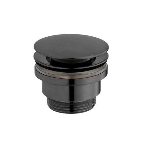 Vado Basin Waste Brushed Gunmetal Vado Universal Click Clack Basin Waste