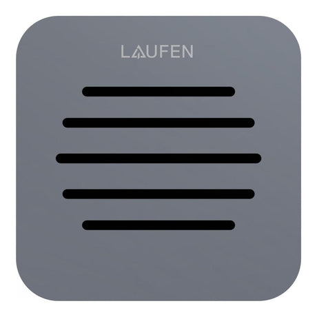 Laufen Wetroom Accessory Anthracite Laufen Marbond Alternative Shower Tray Waste Cover with Line Design