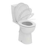 Ideal Standard Close Coupled Toilet Ideal Standard Eurovit+ Comfort Height Close Coupled Toilet with Soft Close Toilet Seat