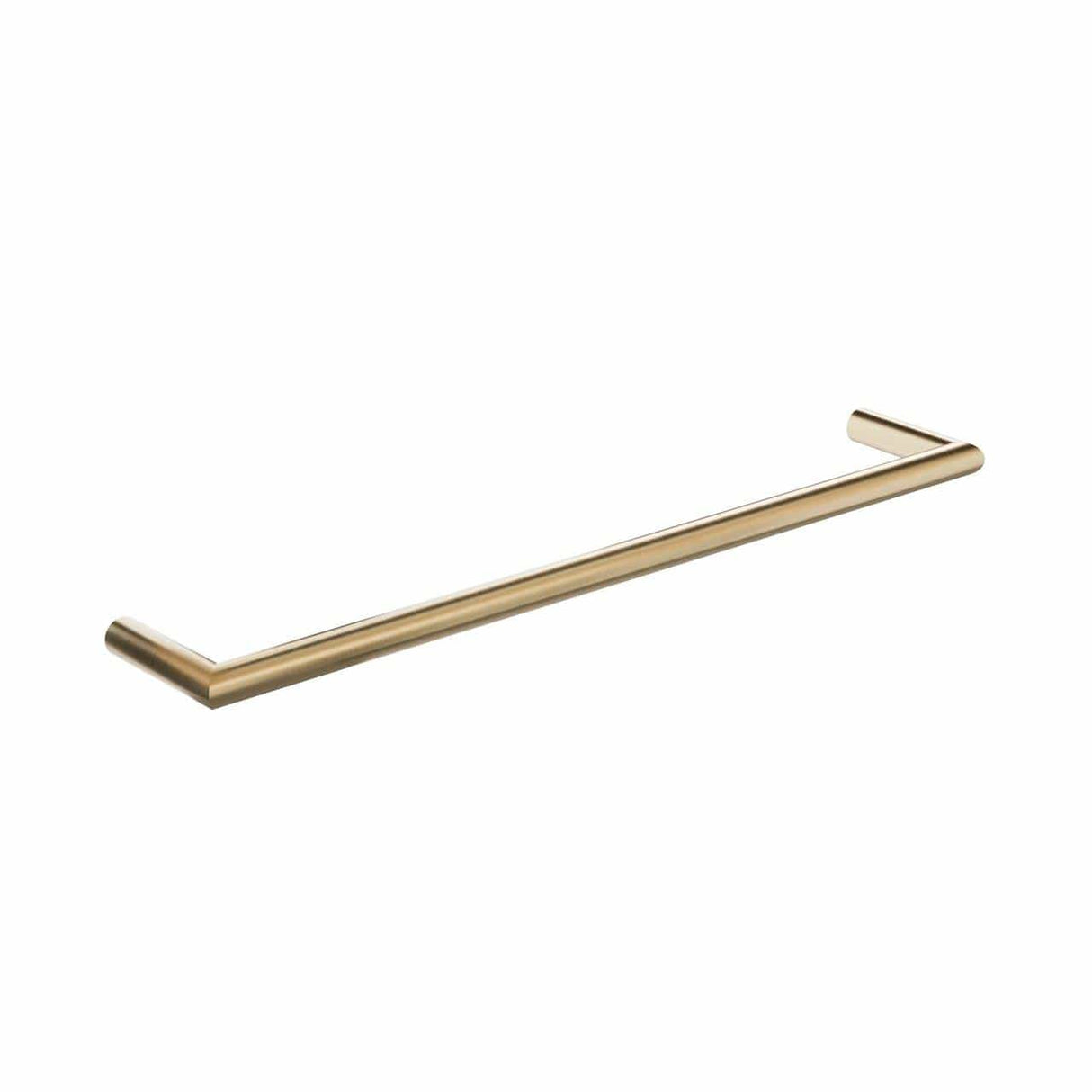 Clearwater Towel Rails and Rings Brushed Brass Clearwater Mio Towel Rail
