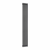 Reina Panel Radiator 1800 x 236mm / Anthracite Reina Neva Vertical Single Panel Central Heating Radiator