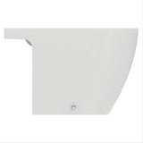 Ideal Standard Close Coupled Toilet Ideal Standard i.life Close Coupled Open Back Rimless Toilet with HydroTwist Flush and Soft Close Seat