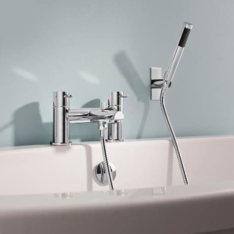 Crosswater Bath Shower Mixer Crosswater Kai Lever Bath Shower Mixer in Chrome
