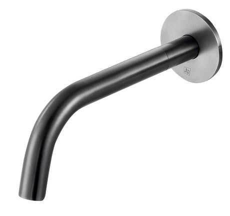 JTP Bath Spout Brushed Black / 250mm JTP VOS Bath/Basin Spout