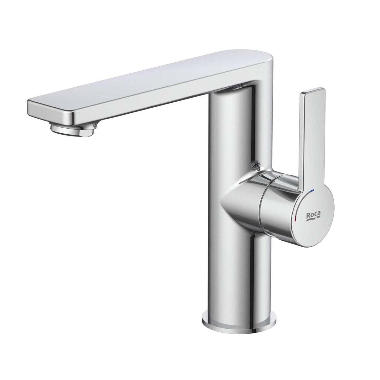 Roca Mono Basin Tap Roca Targa Basin Mixer with Lateral Handle and Cold Start