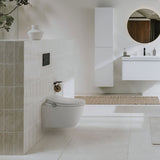 Roca Smart Toilet Roca In-Wash® Ona Wall-hung Rimless Smart Toilet with Heated Seat