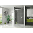 Merlyn Sliding Shower Door 1700mm / Left Hand Merlyn Series 10 Sliding Shower Shower Door in Chrome