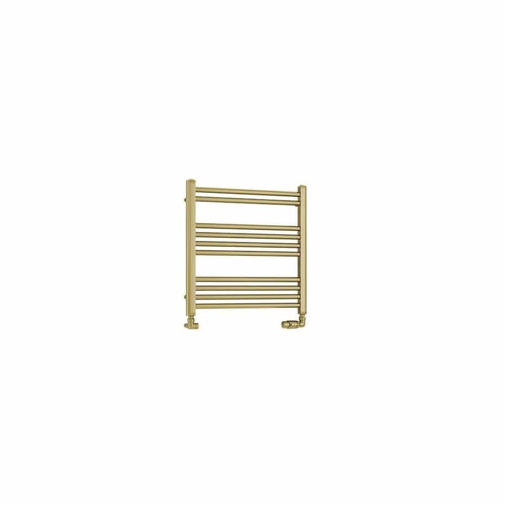 Eastbrook Wendover Straight Heated Towel Rail in Brushed Brass