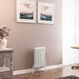 Eastbrook Column Radiator 600 x 383 / Central Heating Eastbrook Rubano Straight Horizontal Traditional Column Radiator in Gloss White