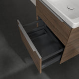 Villeroy & Boch Wall Mounted Vanity Unit Villeroy & Boch Subway 3.0 Wall Hung 600mm Two Drawer Vanity Unit with Basin