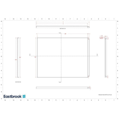 Eastbrook Bath Panel Eastbrook Flat End Bath Panel