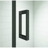 Merlyn Ionic Essence Frameless Hinged Shower Door and Inline Panel