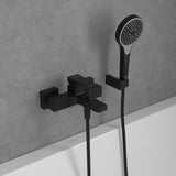 Villeroy & Boch Bath Shower Mixer Villeroy & Boch Architectura Square Wall Mounted Bath and Shower Mixer Tap