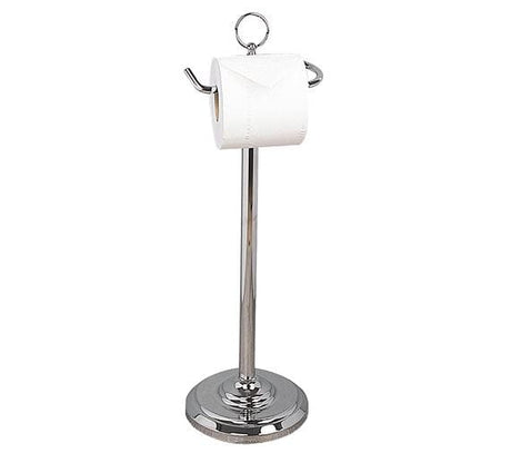 Miller Toilet Roll Holder Miller Signature Traditional Freestanding Toilet Roll Holder in Chrome