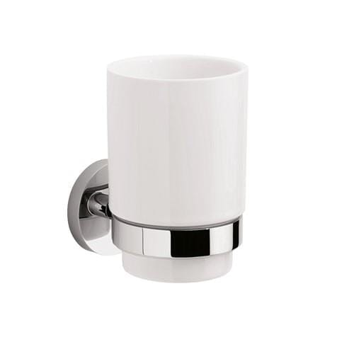 Crosswater Toothbrush Holder Crosswater Central Tumbler Holder in Chrome
