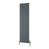 Reina Panel Radiator 1800 x 520mm / Anthracite Reina Piatto Single Vertical Panel Central Heating Radiator