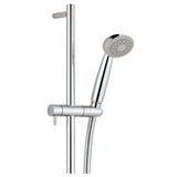 JTP Shower Riser Rail JTP Techno Riser Rail Set with Single Function Hand Shower and Hose