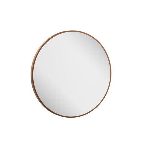Crosswater Standard Mirror 700mm / Brushed Brass Crosswater Infinity Round Framed Mirror