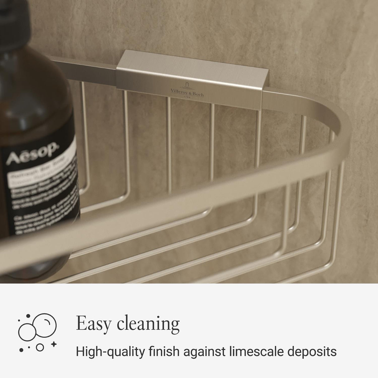 Villeroy & Boch Basket Villeroy & Boch Elements - Tender Corner Wire Shower Basket