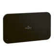 Villeroy and Boch Flush Plate Matt Black Villeroy & Boch ViConnect 200S Toilet Flush Plate