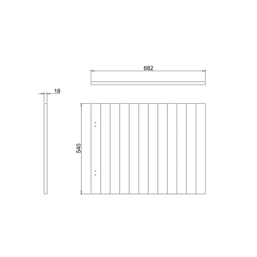 UK Bathroom Store Bath Panel Burlington Arundel Bath End Panel