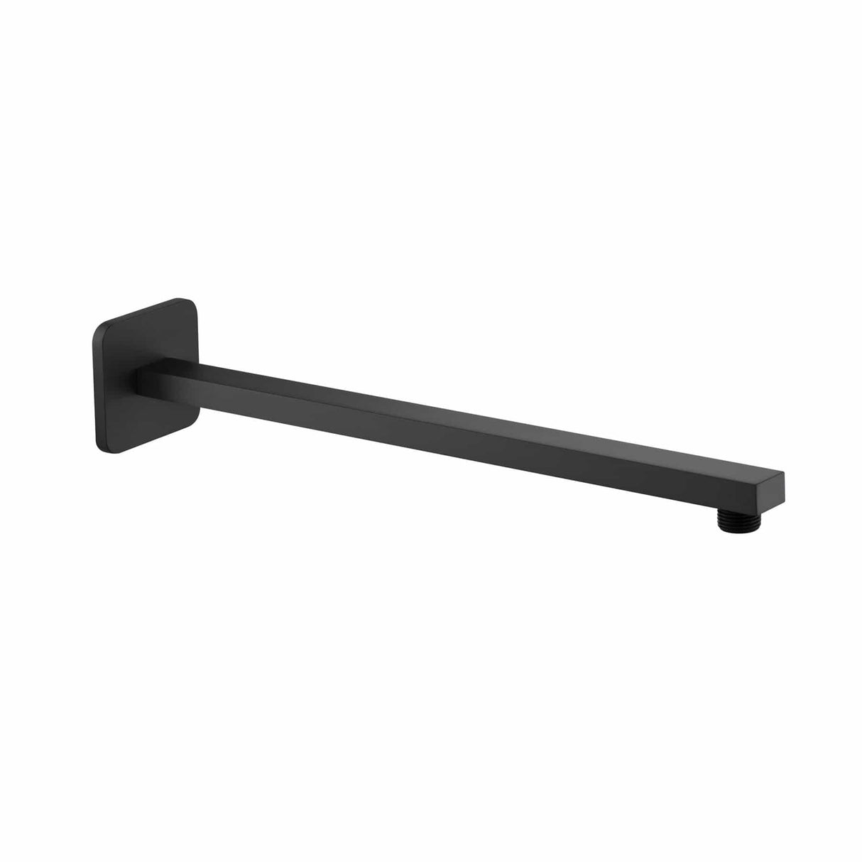 JTP Fixed Shower Arm Matt Black JTP HIX Wall Mounted Shower Arm