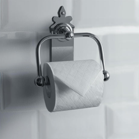 Burlington Toilet Roll Holder Burlington Spire Toilet Roll Holder in Chrome
