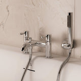 Crosswater Bath Shower Mixer Crosswater Fusion Bath Shower Mixer with Kit in Chrome