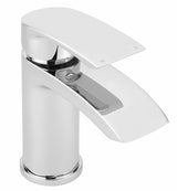 Aquarius Mono Basin Tap Chrome Aquarius Arc Mono Basin Mixer Tap with Waste