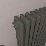 Eastbrook Rivassa Traditional 3 Column Radiator in Matt Anthracite
