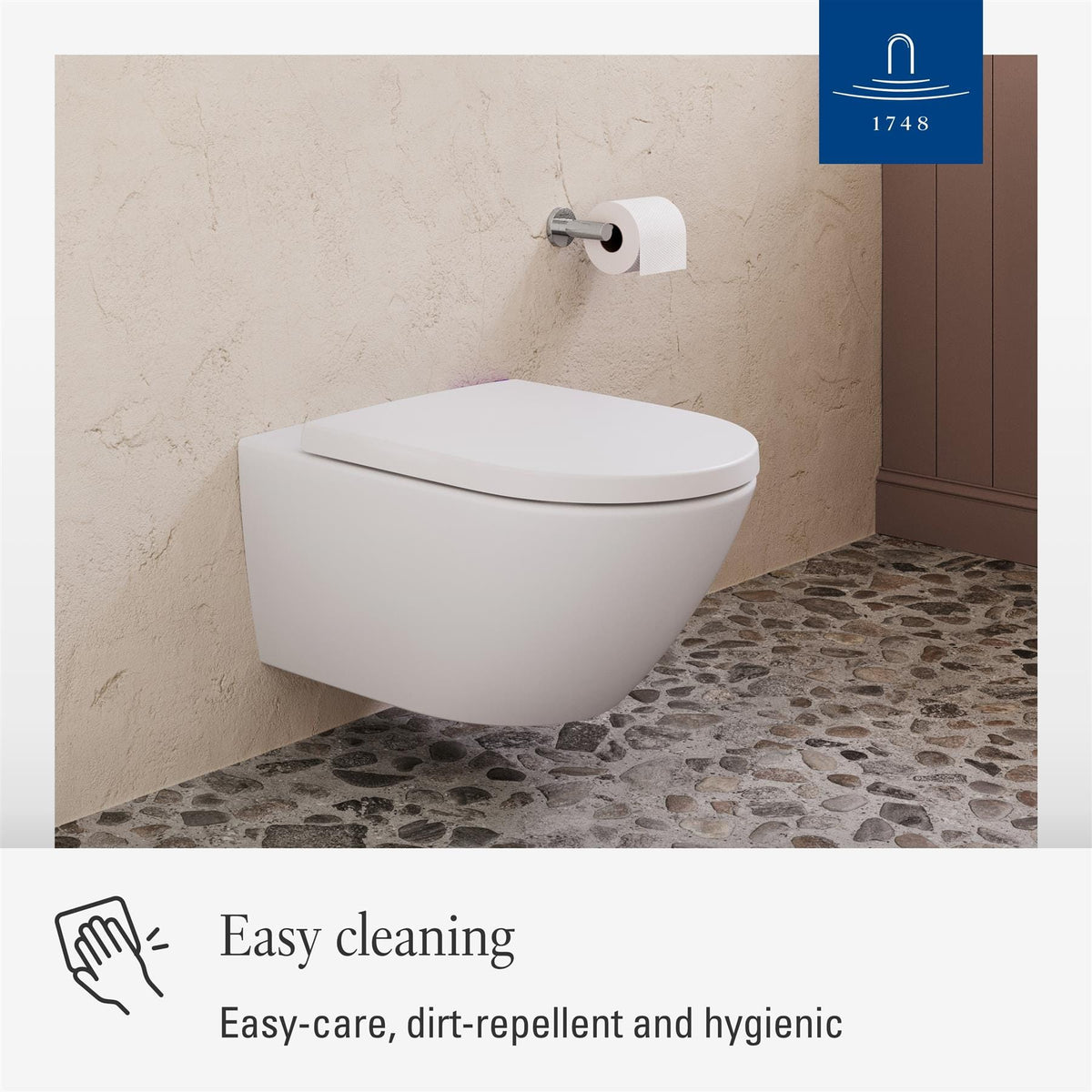 Villeroy & Boch Toilet Seat Villeroy & Boch Subway 3.0 Wrapover Soft Close, Quick Release Toilet Seat in White Alpin