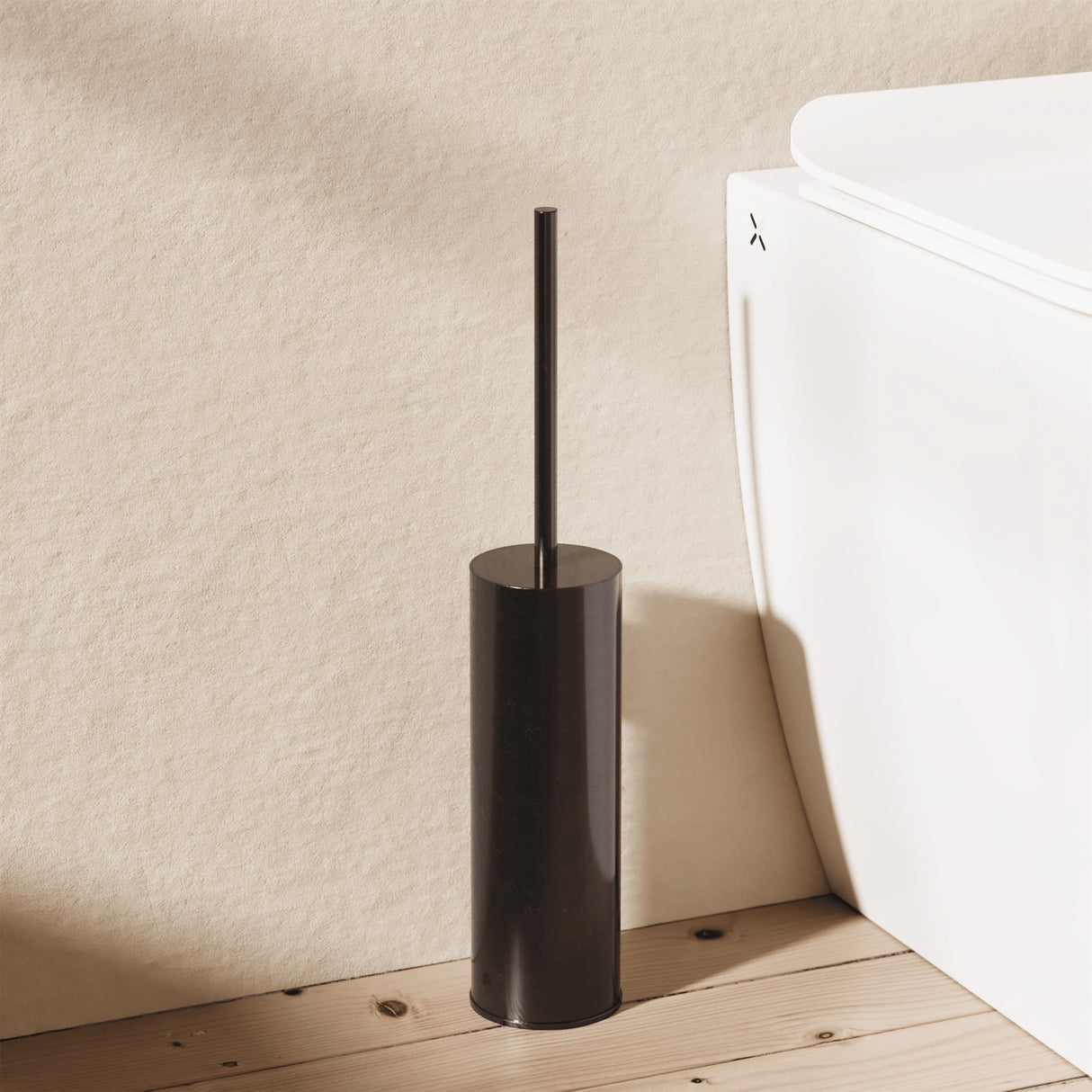 Crosswater Toilet Brush Stainless Slate Crosswater 3ONE6 Toilet Brush Holder